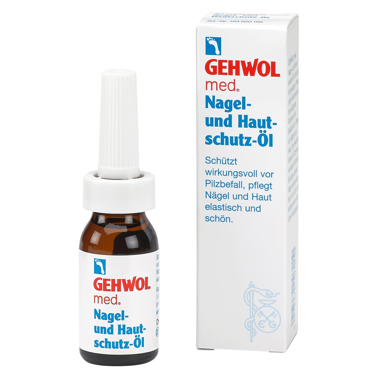 Защитное масло для ногтей и кожи med Protective Nail and Skin Oil Gehwol 15 мл