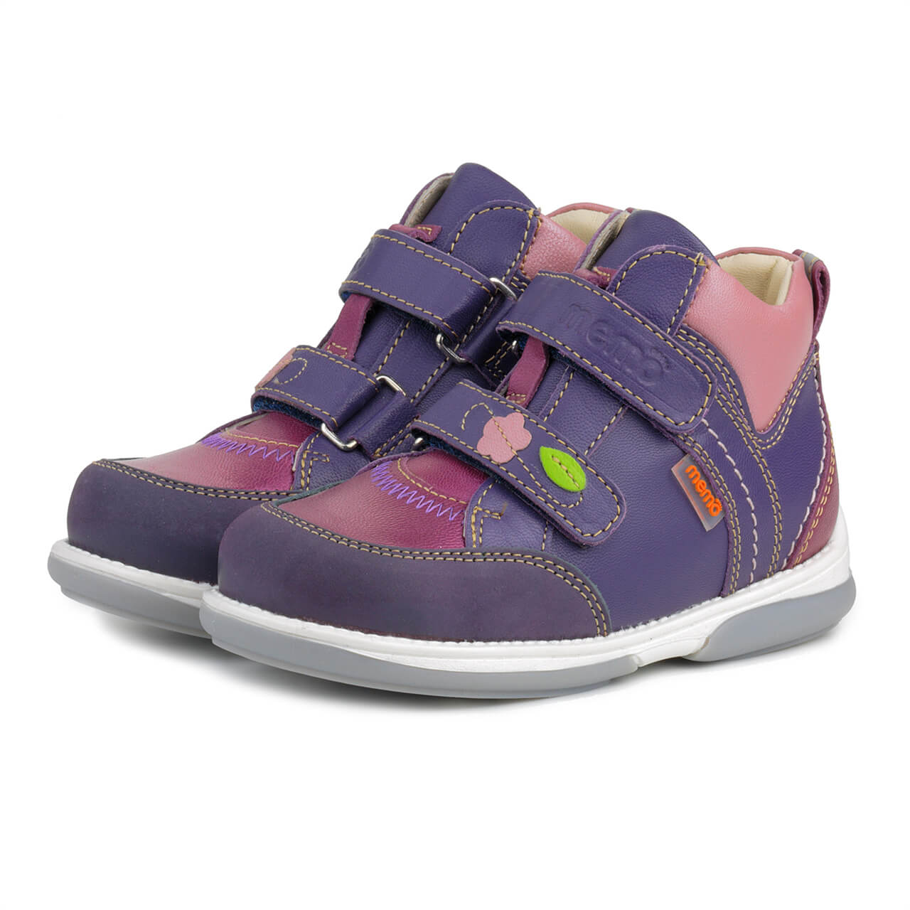 Кроссовки ортопедические Memo Polo Junior 3JE Фиолетовые
