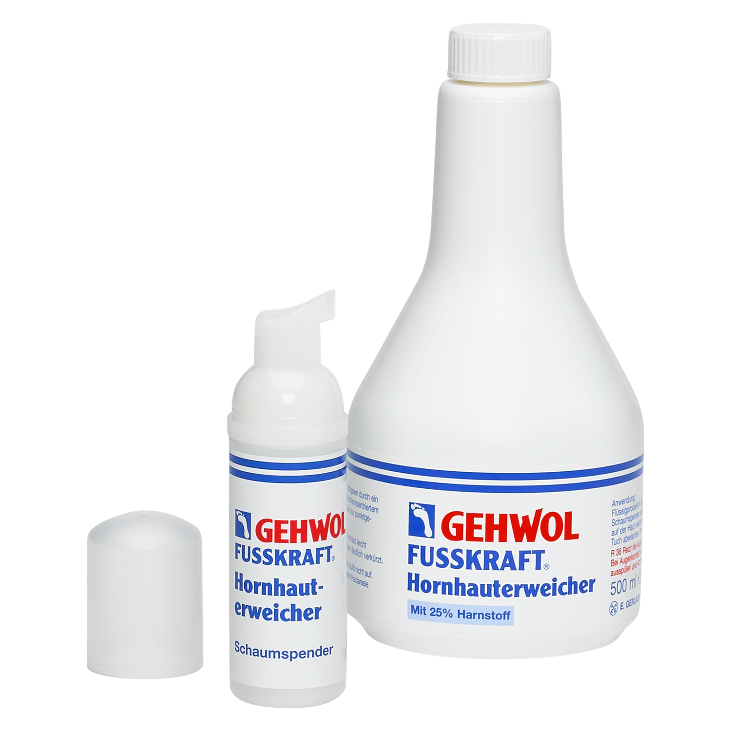 Экспресс размягчитель в виде пены Fusskraft Callus Softener Gehwol 500 мл