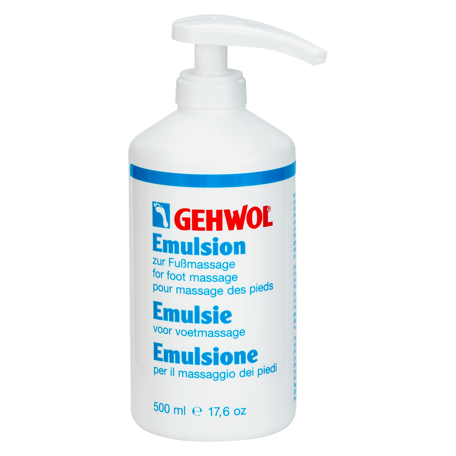 Эмульсия для массажа ног Emulsion for foot massage Gehwol 500 мл