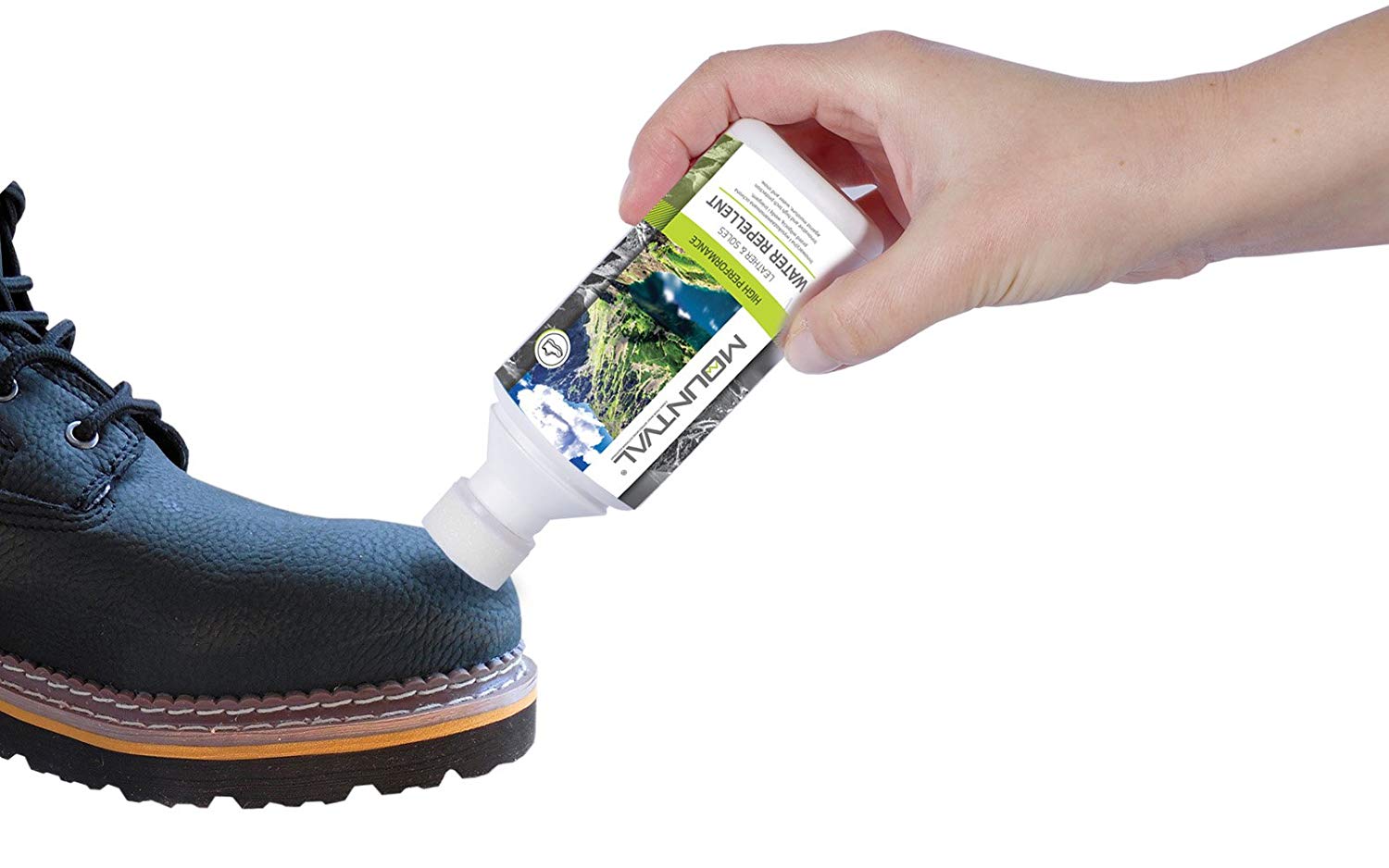 Водоотталкивающая пропитка для гладкой кожи и подошвы Mountval Water Reppellent Leather &amp; Soles, 100 мл