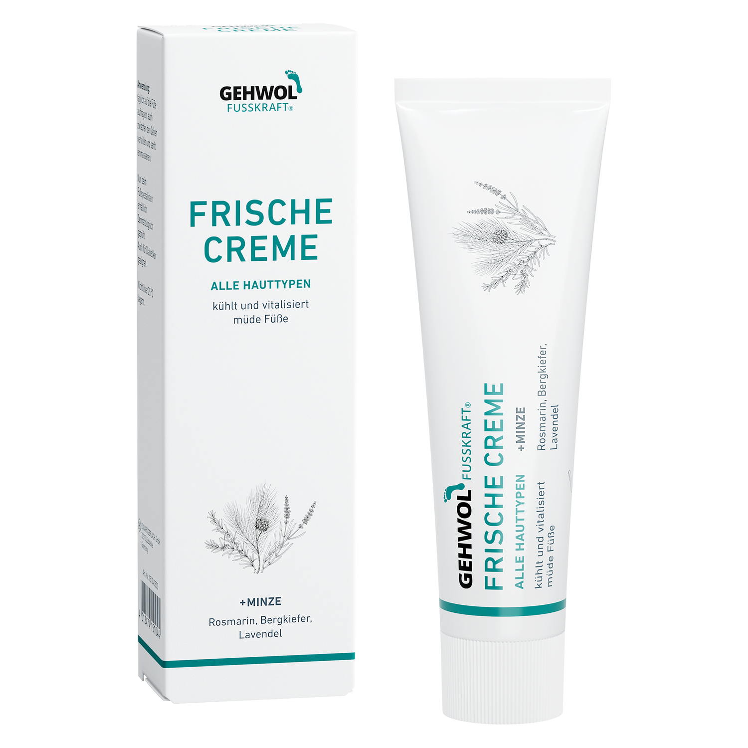 Мятный бальзам Refreshing Cream Gehwol 75 мл