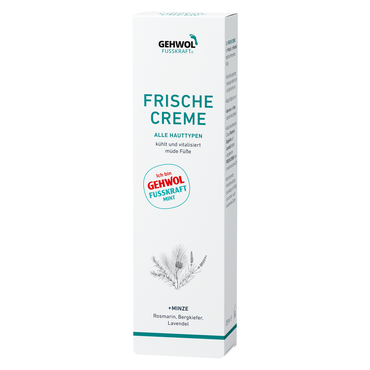 Мятный бальзам Refreshing Cream Gehwol 125 мл