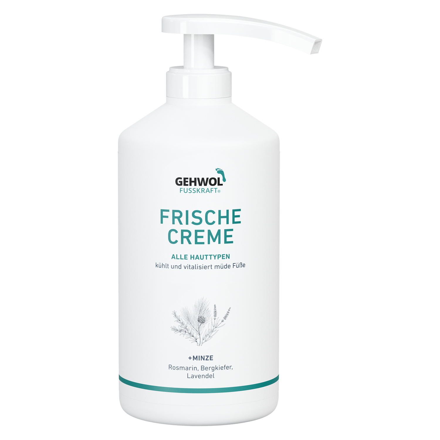 Мятный бальзам Refreshing Cream Gehwol 500 мл