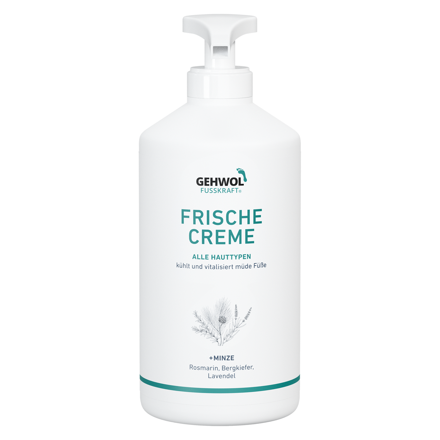 Мятный бальзам Refreshing Cream Gehwol 500 мл