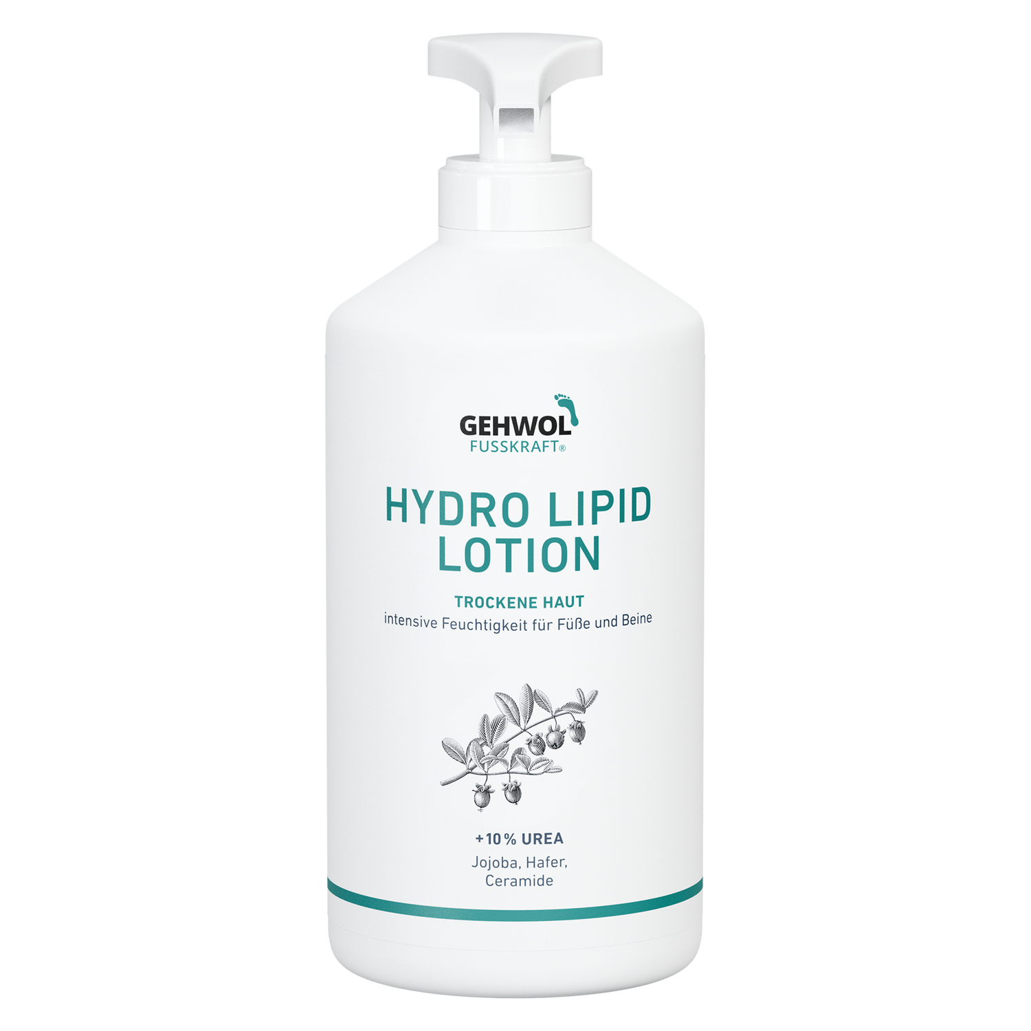 Лосьон с керамидами Fusskraft Hydrolipid Lotion Gehwol 500 мл