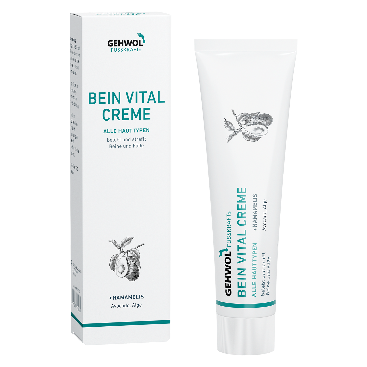 Оживляющий бальзам Fusskraft Leg Vitality Cream Gehwol 125 мл