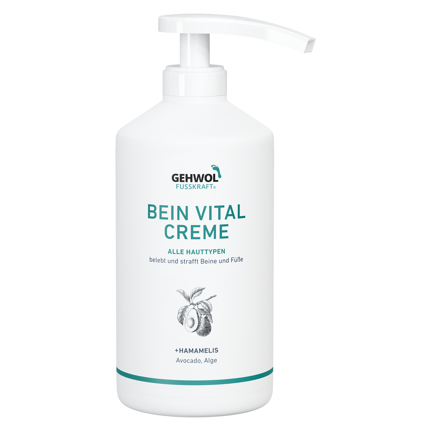 Оживляющий бальзам Fusskraft Leg Vitality Cream Gehwol 500 мл