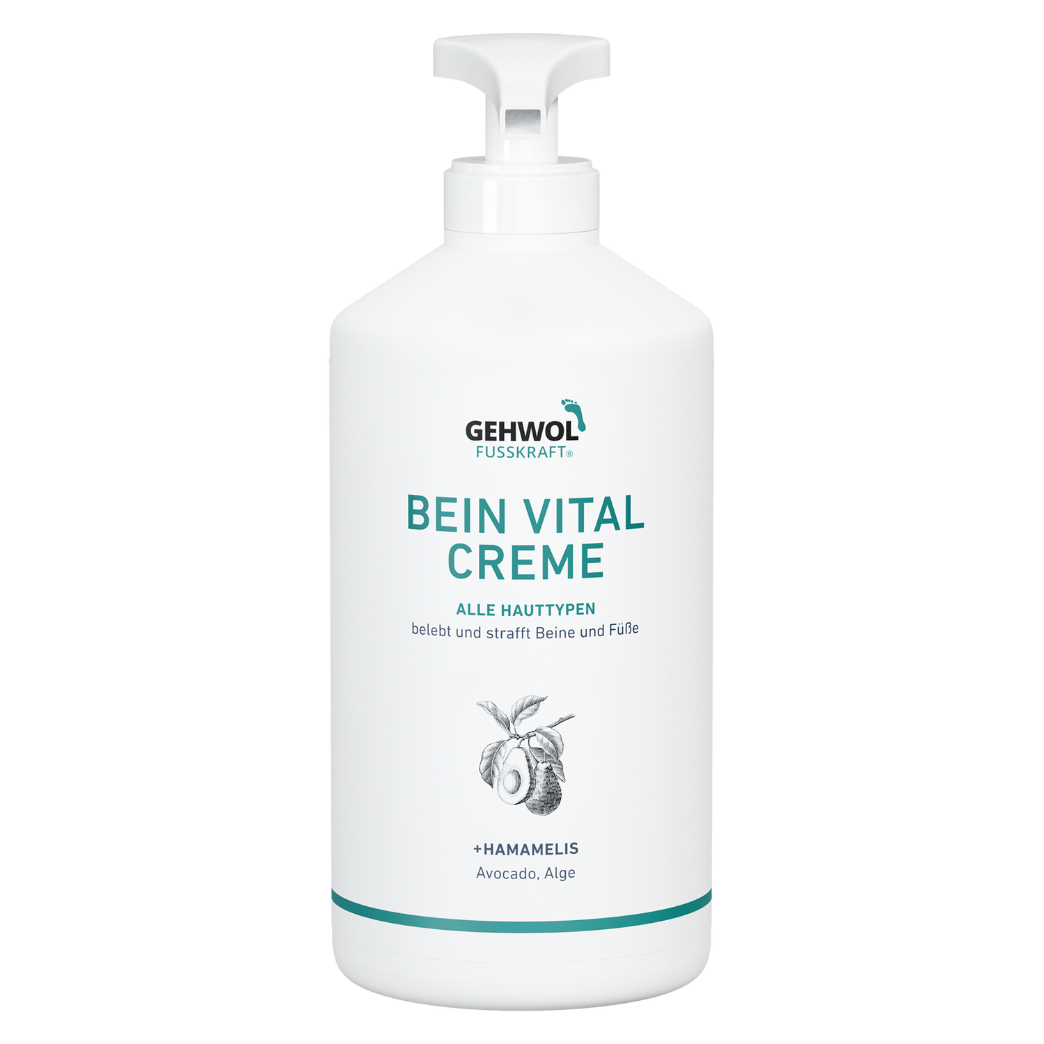 Оживляющий бальзам Fusskraft Leg Vitality Cream Gehwol 500 мл
