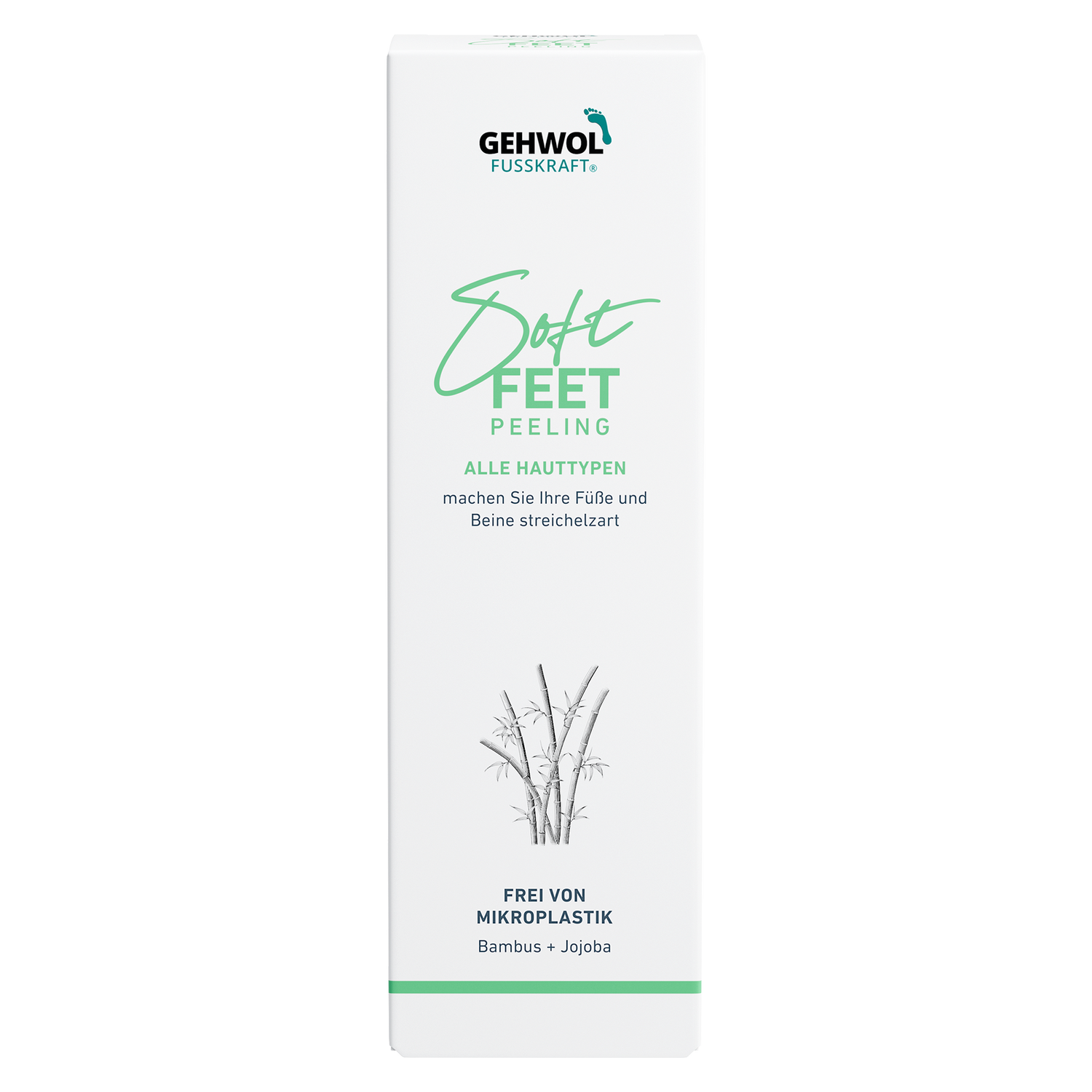 Пилинг Бамбук и Жожоба Soft Feet Scrub Gehwol 125 мл