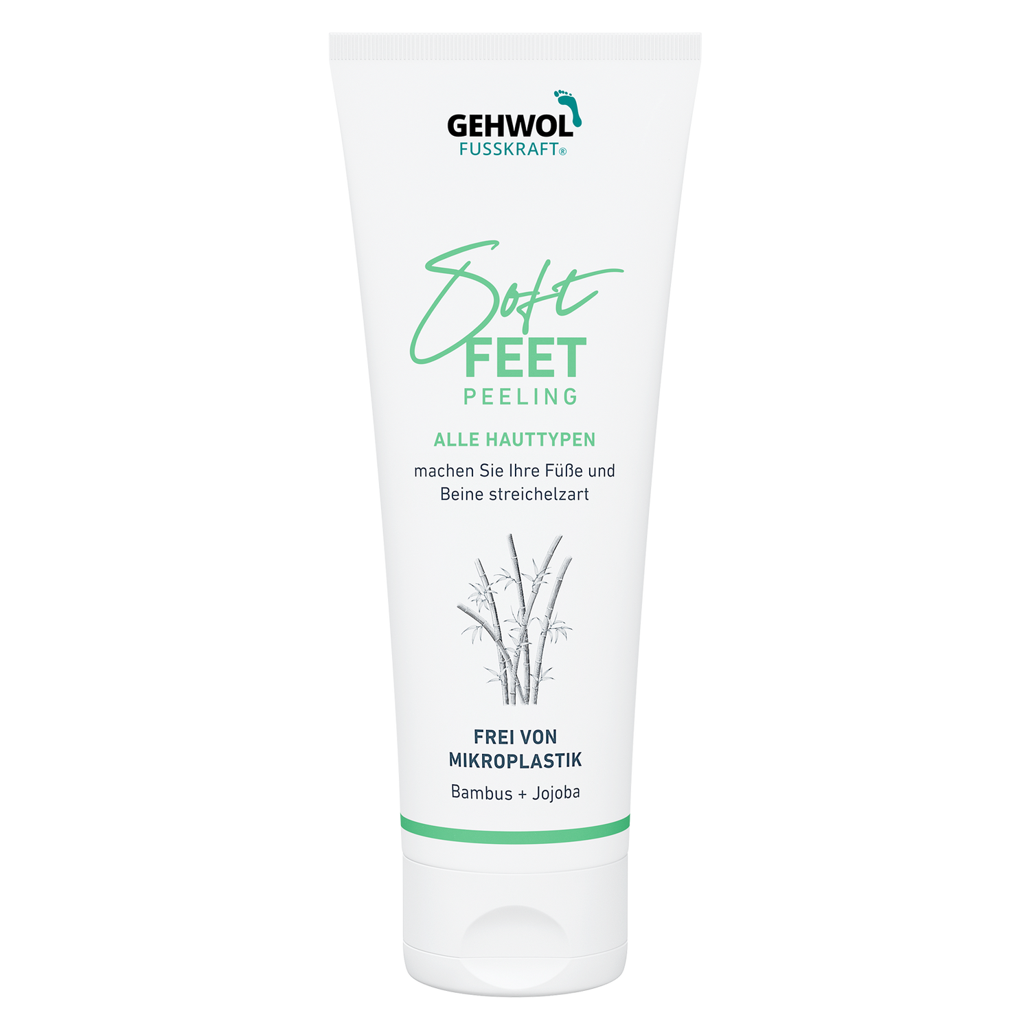 Пилинг Бамбук и Жожоба Soft Feet Scrub Gehwol 125 мл