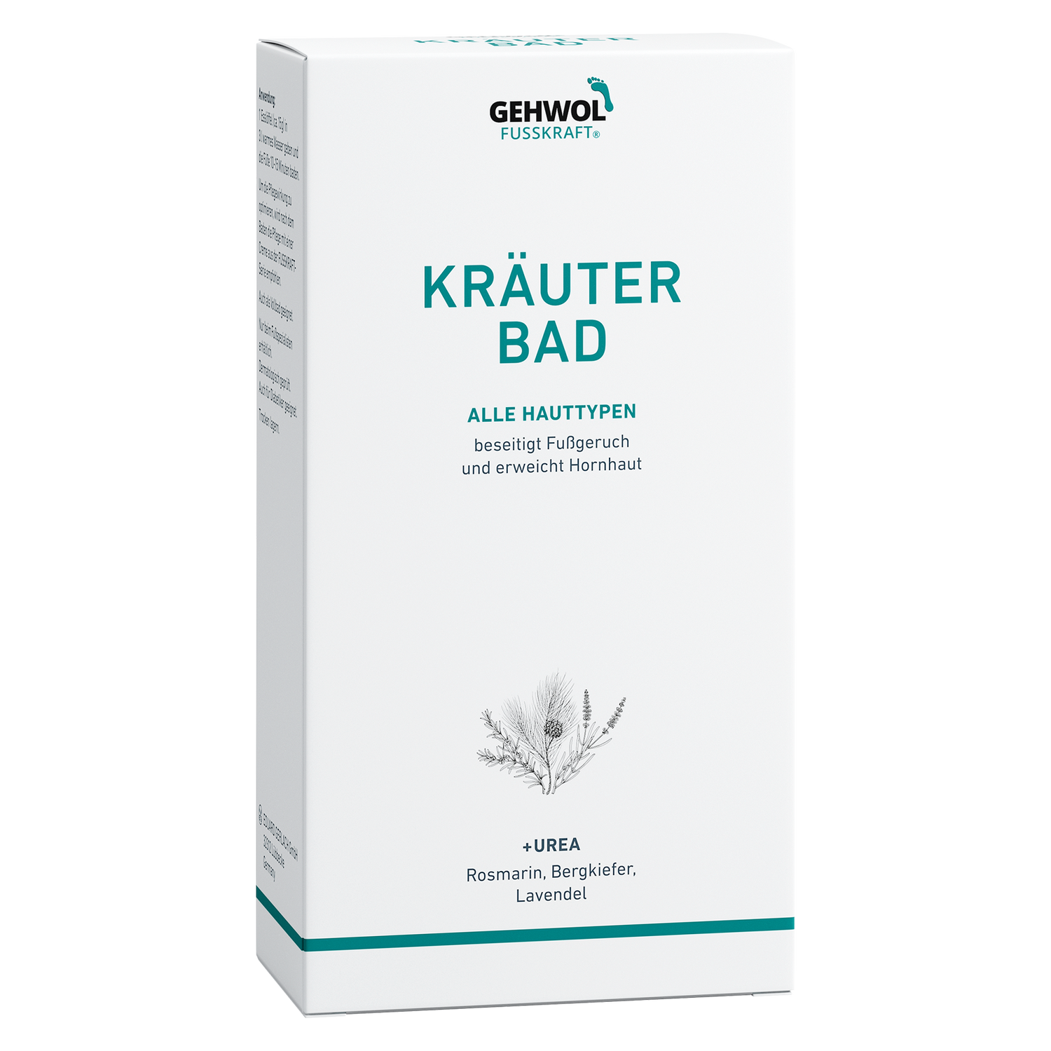 Травяная ванна для ног Fusskraft Herbal Bath Gehwol 400 г