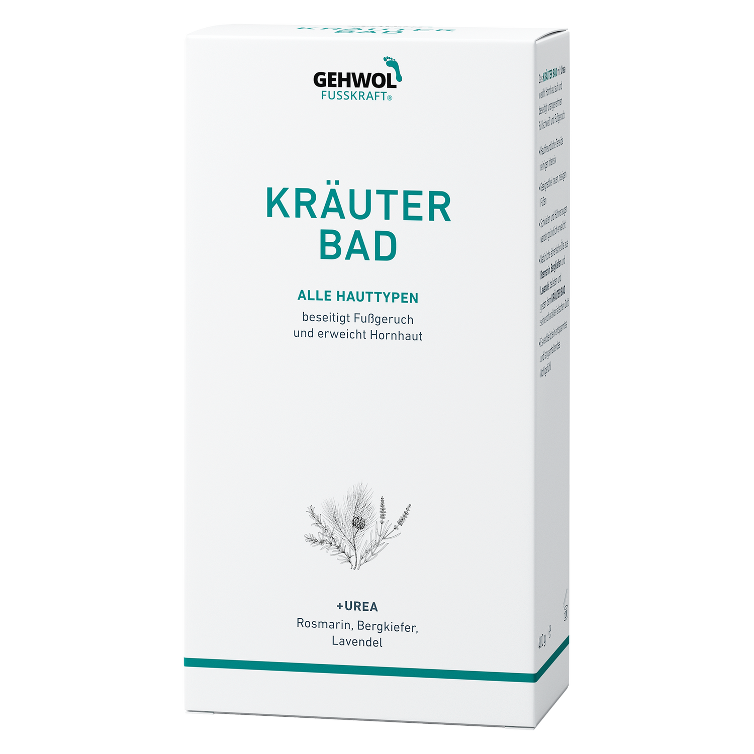 Травяная ванна для ног Fusskraft Herbal Bath Gehwol 400 г