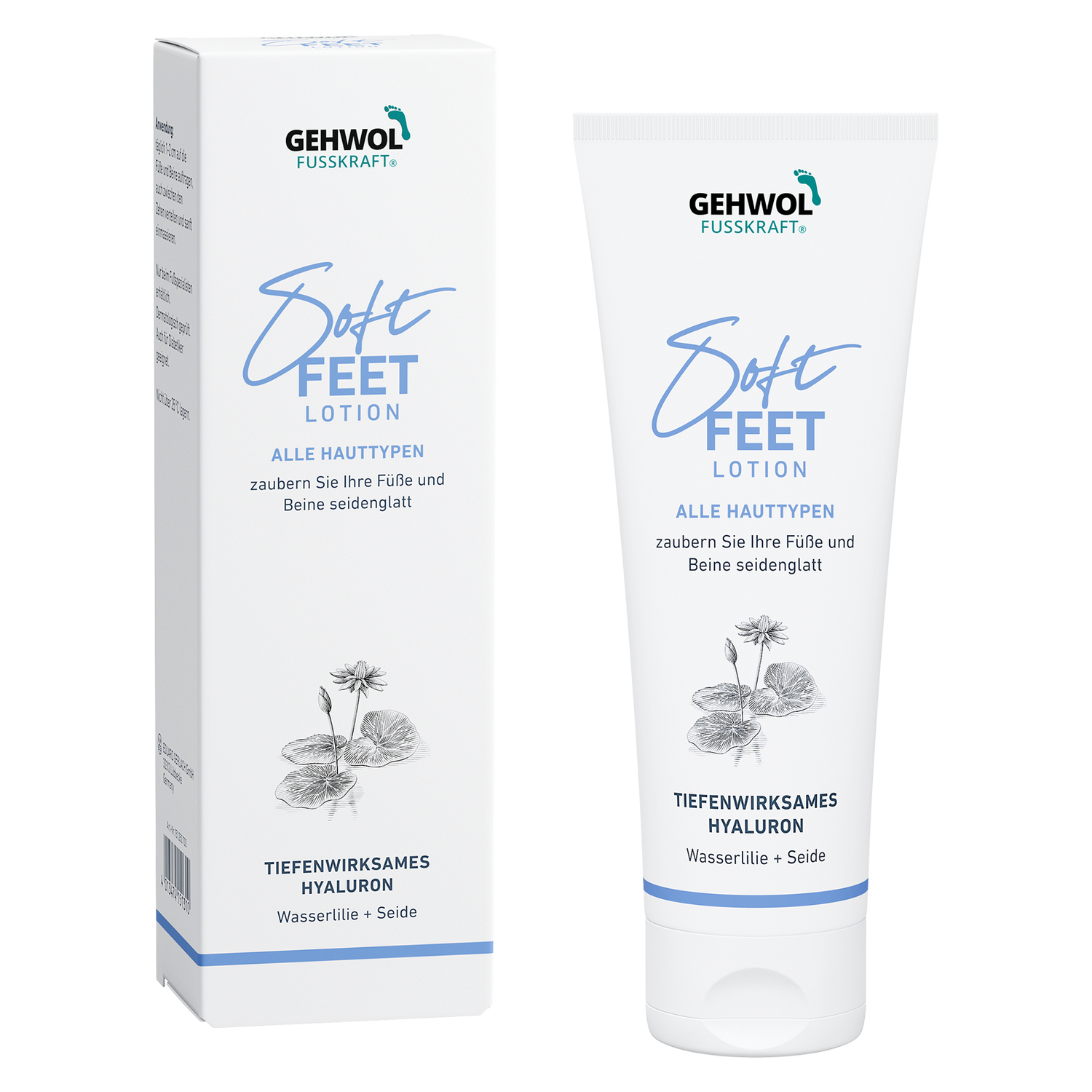 Лосьон Водяная лилия и шелк Soft Feet Lotion Gehwol 125 мл