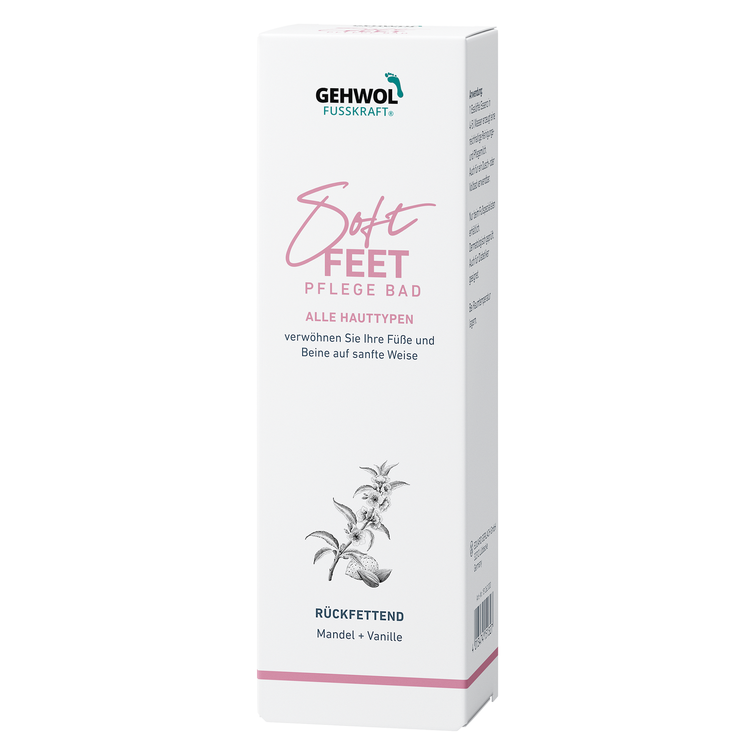 Ванна для ног с миндалем и ванилью Soft Feet Nourishing Bath Gehwol 200 мл