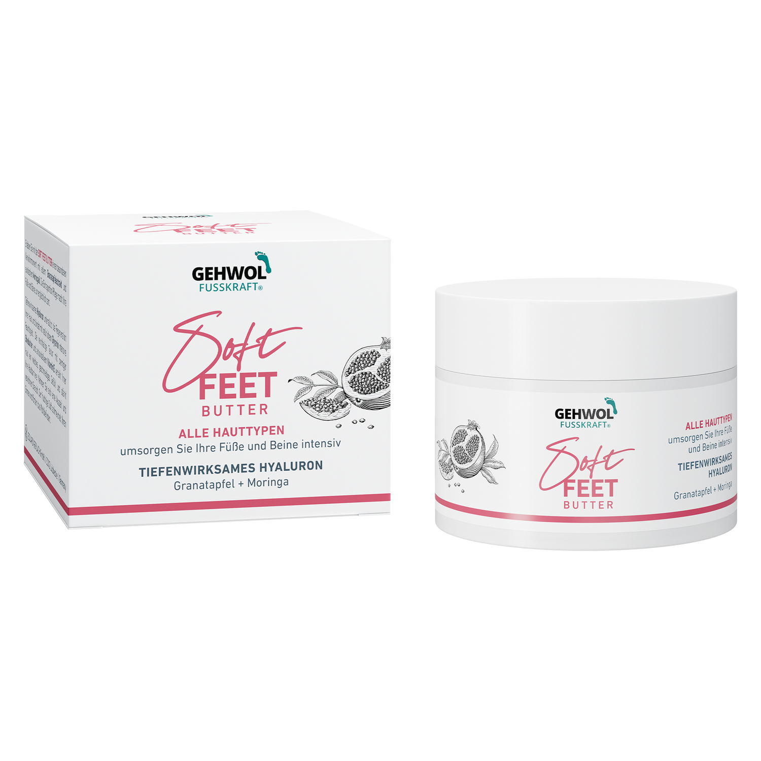 Крем-баттер для ног Soft Feet Butter Гранат и моринг Gehwol 100 мл