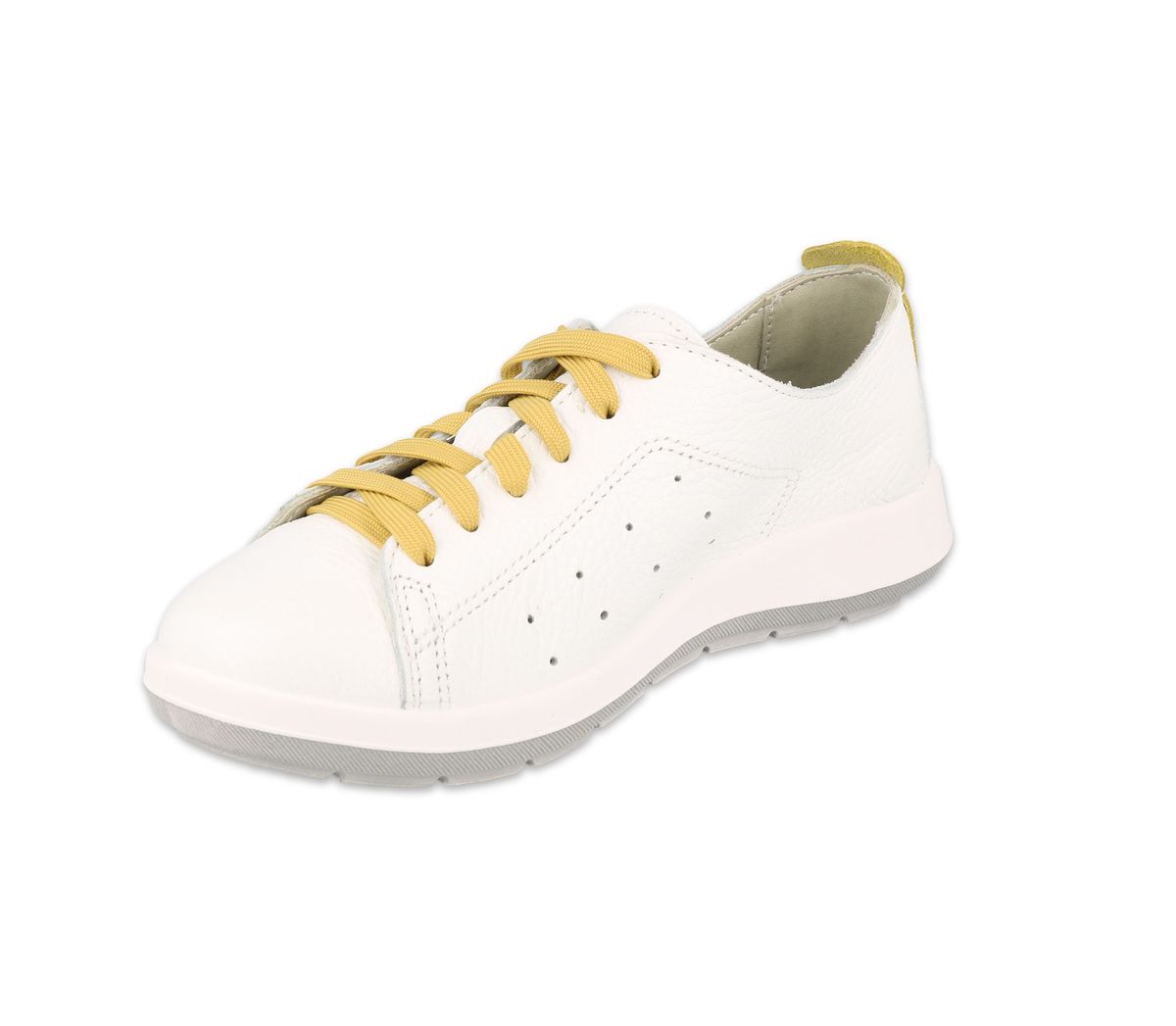 Кроссовки женские для чувствительных стоп Dr Orto Casual 156D010 белые с желтым
