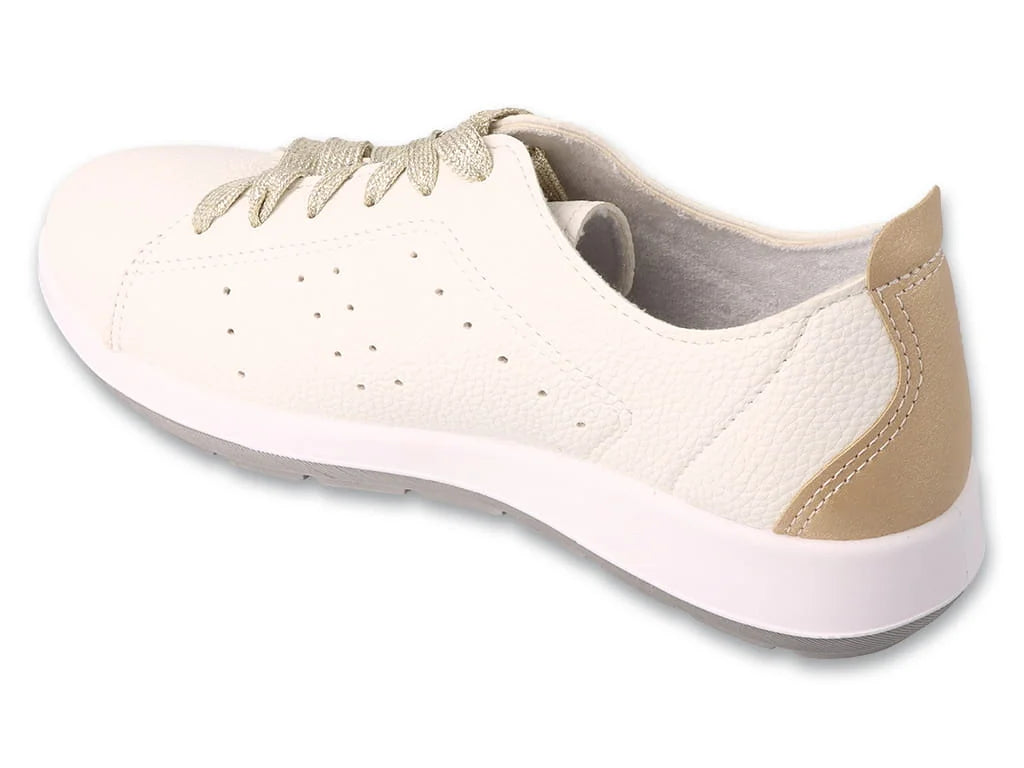 Кроссовки женские для чувствительных стоп Dr Orto Casual 156D025 белые с бежевым