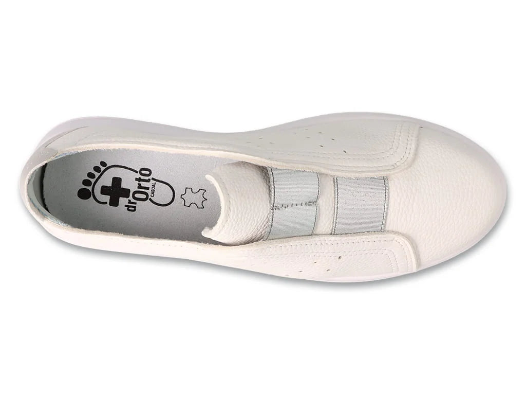 Кроссовки женские диабетические Dr Orto Casual 156D026 белые с серым