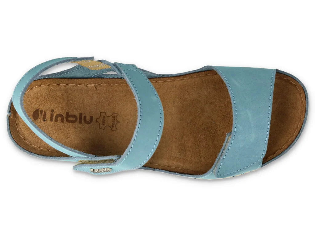 Сандали женские диабетические Inblu 158D186 голубые