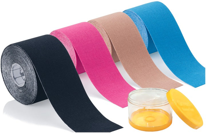 Кинезио тейп Qmed Kinesio Tape, черный
