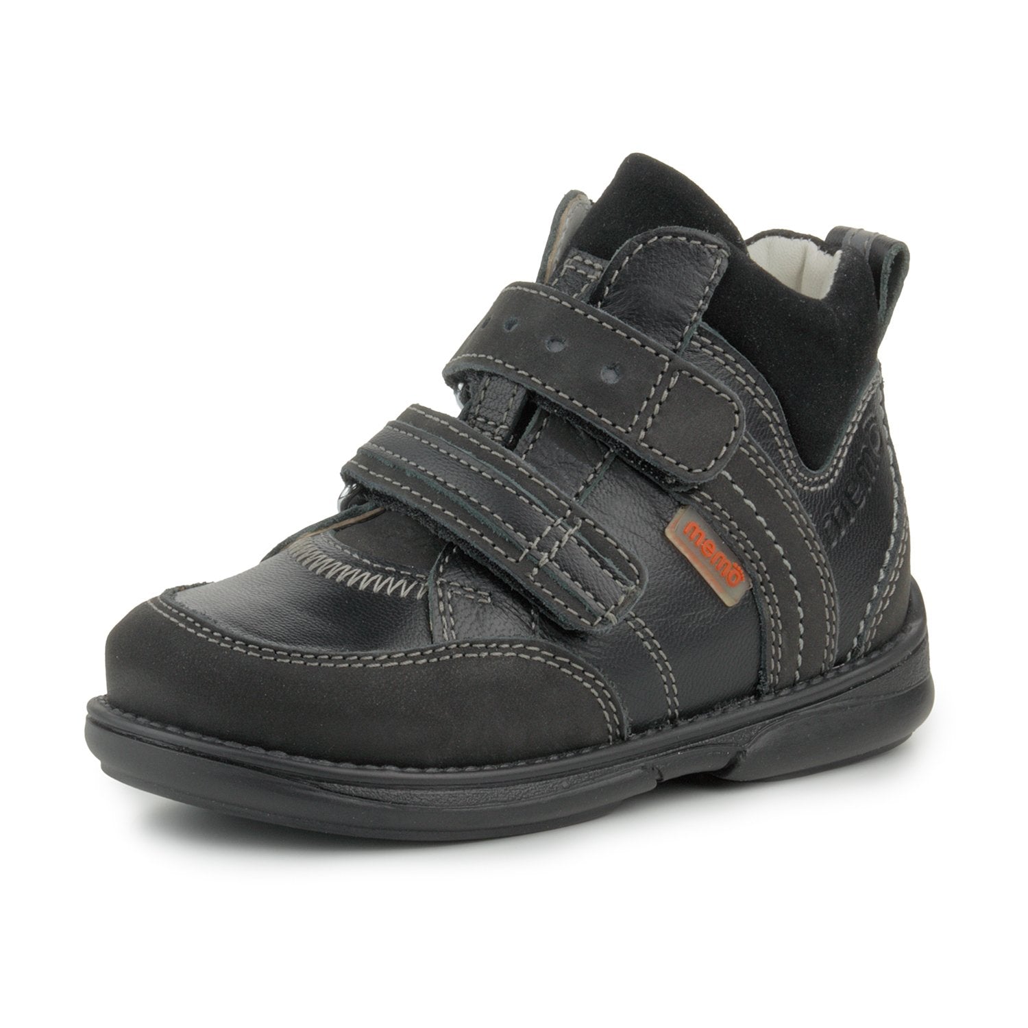 Кроссовки ортопедические Memo Polo Junior 3LY Черные