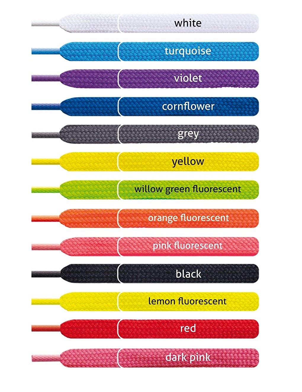 Шнурки для кроссовок плоские Kaps Sneakers Laces