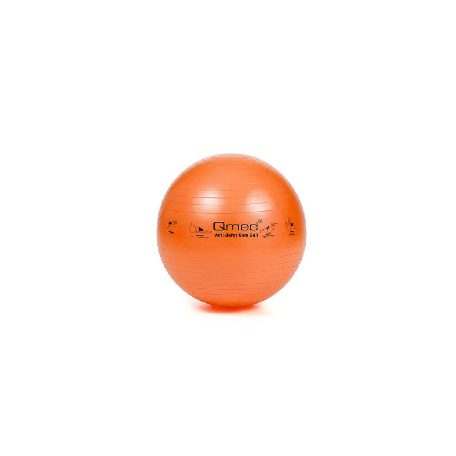 Фітбол 25 см з системою ABS та помпою Qmed ABS Gym Ball
