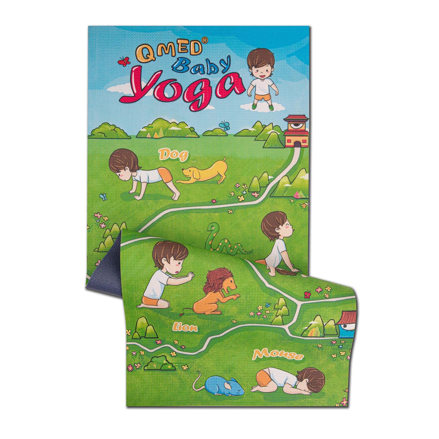Коврик для йоги детский Qmed Baby Yoga
