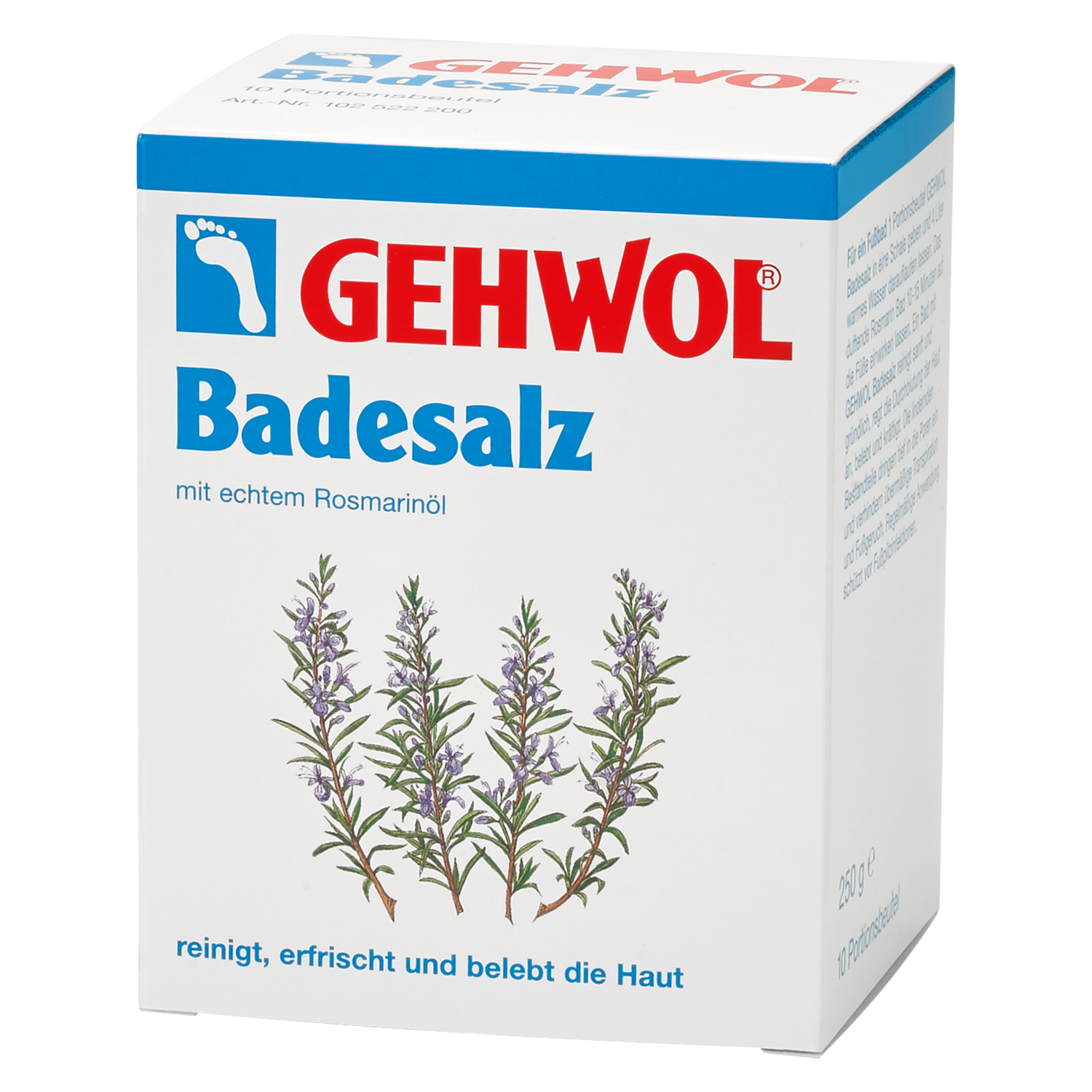 Соль для ванны Bath Salt Gehwol 10 пакетов по 25 г