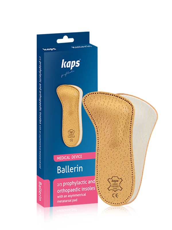 Ортопедические полустельки при поперечном плоскостопии Kaps Ballerin