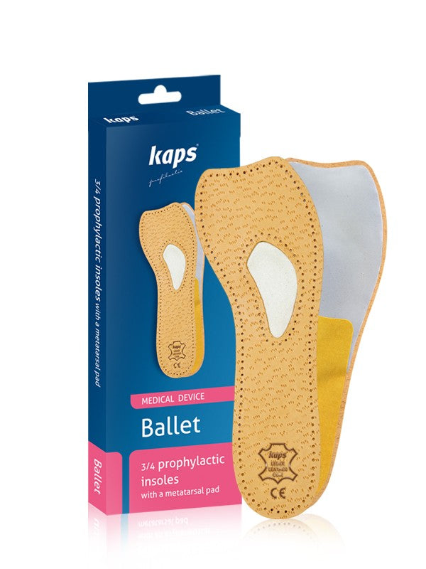 Ортопедические полустельки для обуви на каблуке Kaps Ballet