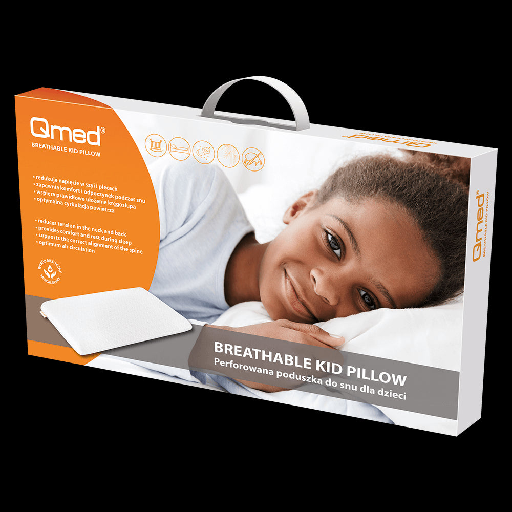 Ортопедическая перфорированная подушка детская Qmed Breathable kid pillow