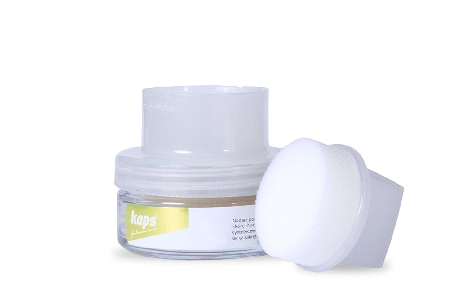 Нежный крем для обуви Kaps Delicate Cream 50 ml, с аппликатором 