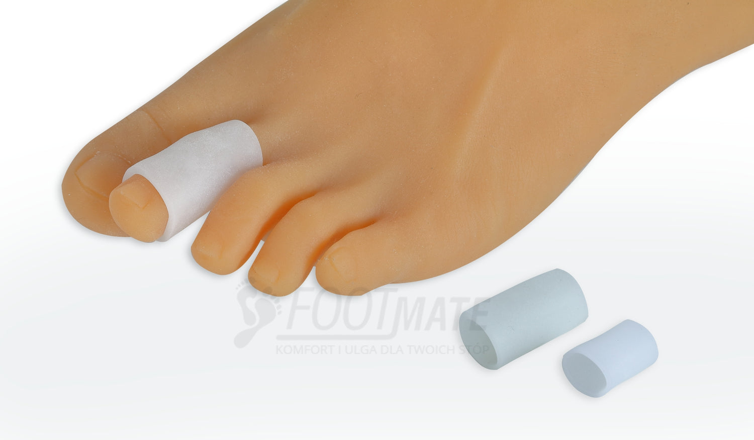Гелевая круговая накладка на пальце FootMate G005