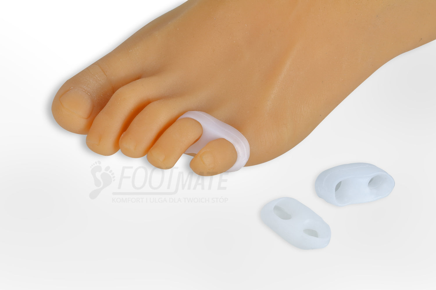 Гелевая кольцевая межпальцевая перегородка FootMate G023