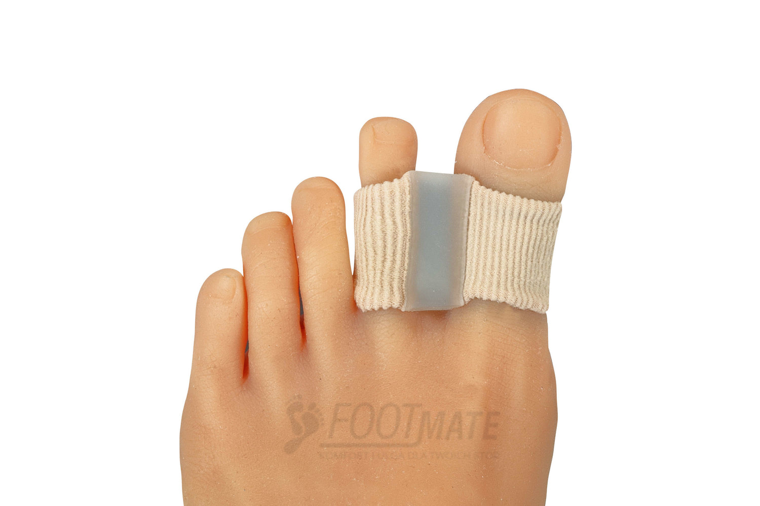 Двойная межпальцевая перегородка с гелевой вставкой Footmate G063