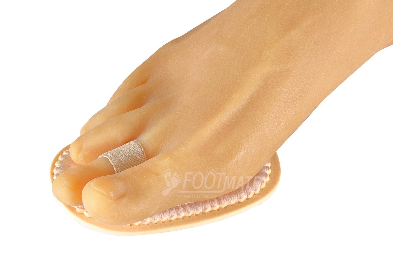 Ортопедический фиксатор для одного пальца с поддерживающей лентой FootMate K041