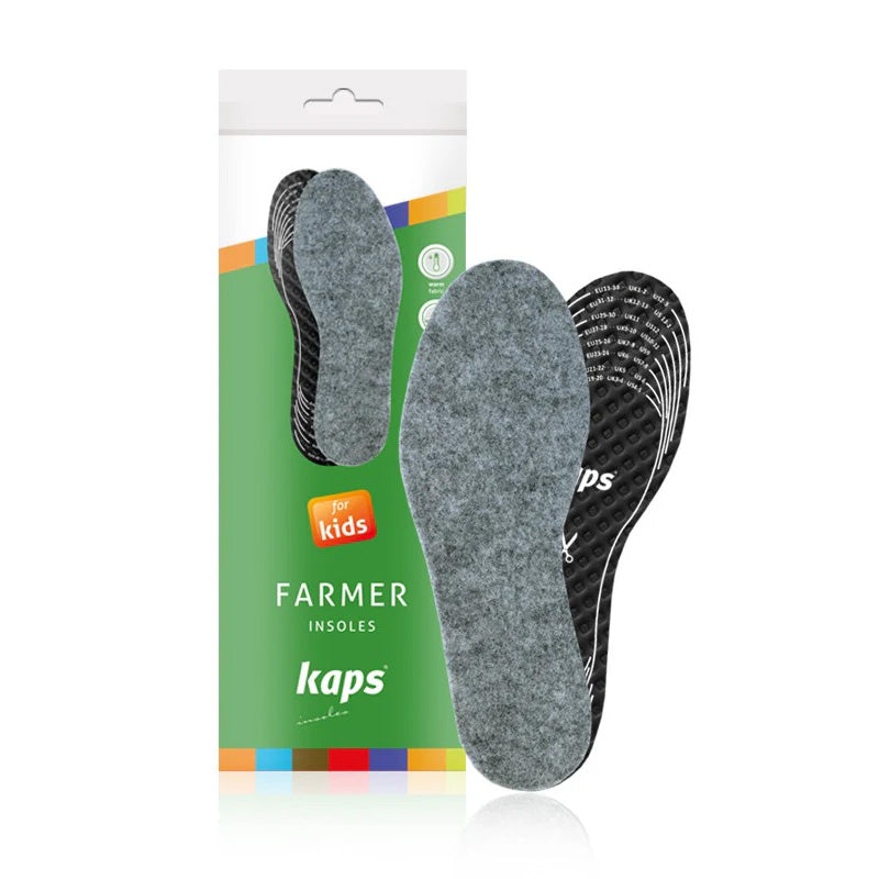 Детские зимние стельки Kaps Farmer (для вырезания)