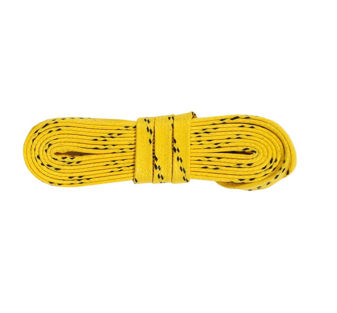 Шнурки для хоккейных коньков вощеные, белые Kaps Hockey Laces