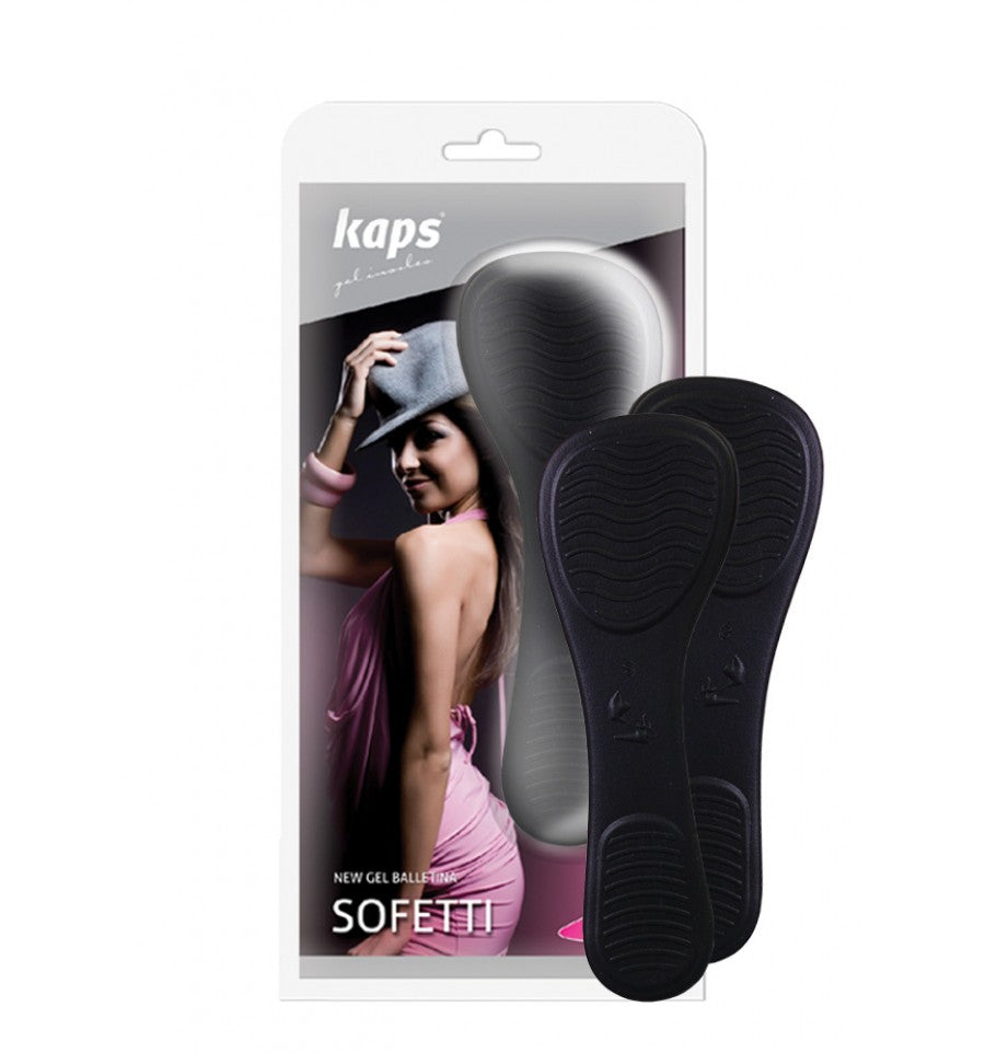 Стельки для обуви на высоких каблуках Kaps Sofetti Balletina Pink Black