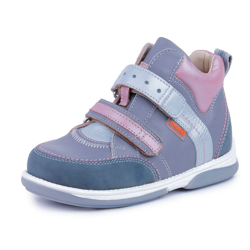 Кроссовки ортопедические Memo Polo Junior 3JD Серые