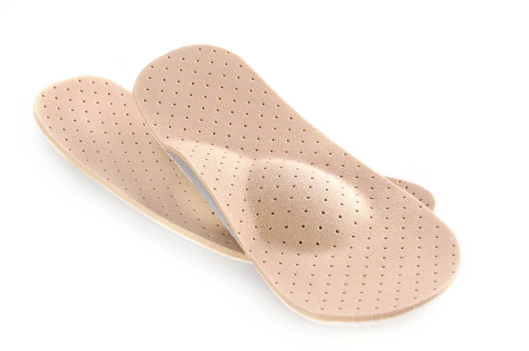 Ортопедические стельки при комбинированном плоскостопии Qmed Orthopedic Insoles I004