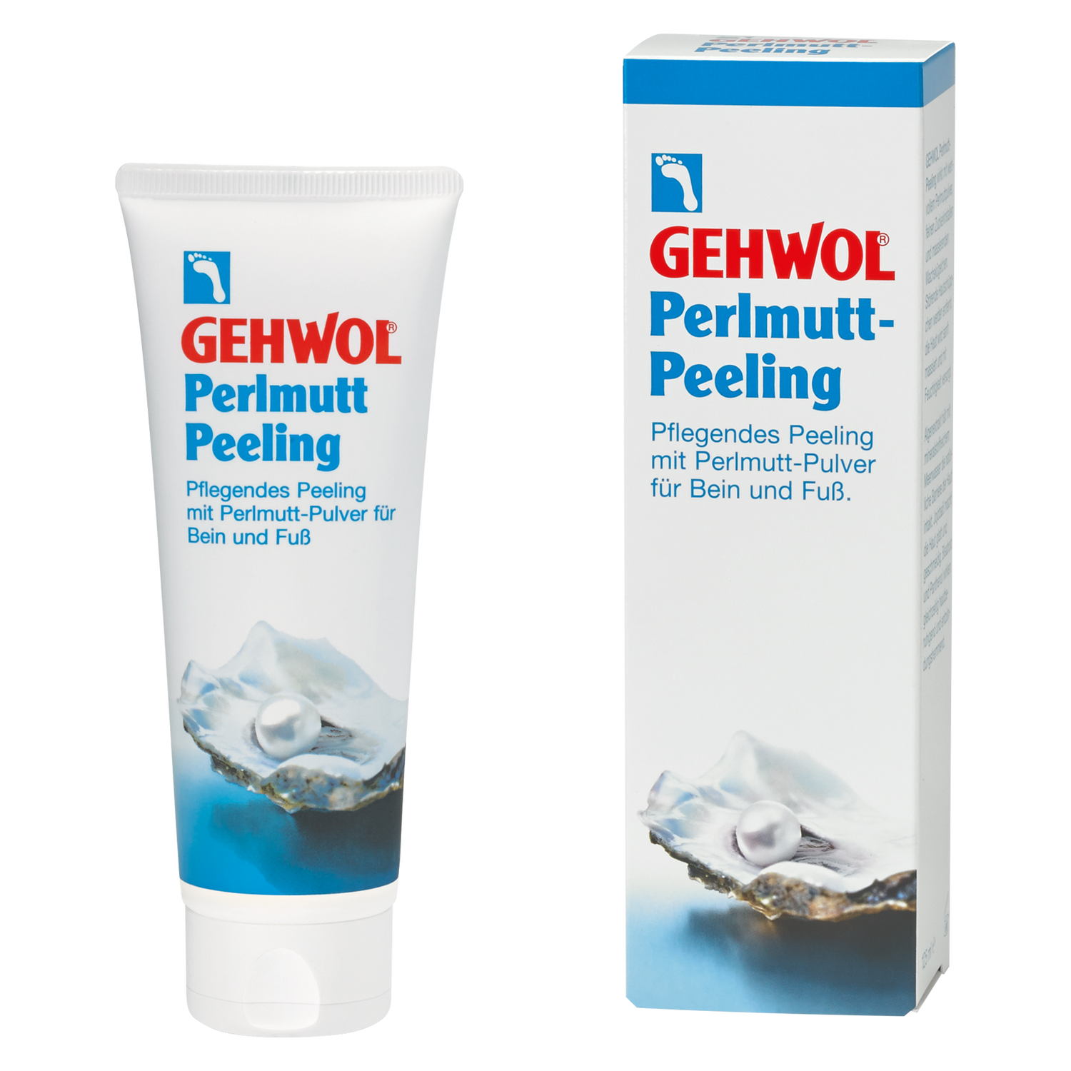 Жемчужный скраб Gehwol Mother-of-Pearl scrub 125 мл