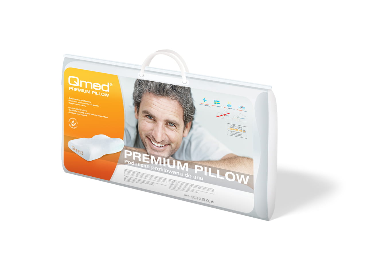 Ортопедична подушка Qmed Premium Pillow