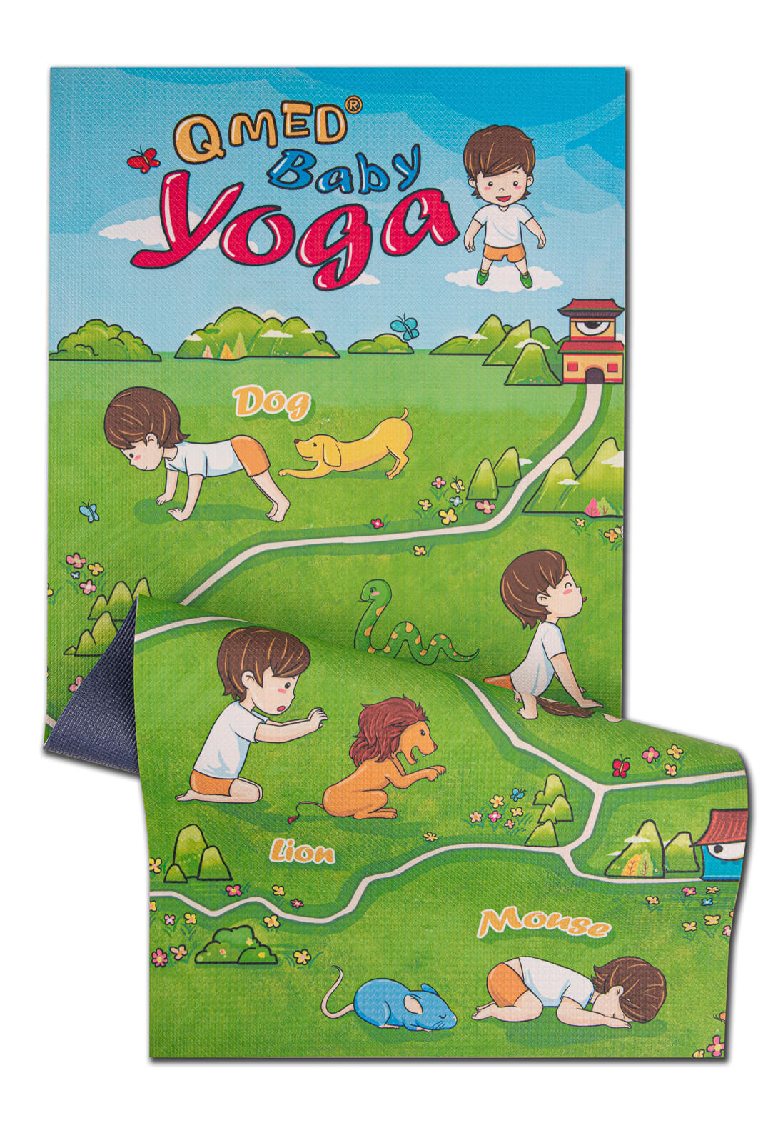 Коврик для йоги детский Qmed Baby Yoga