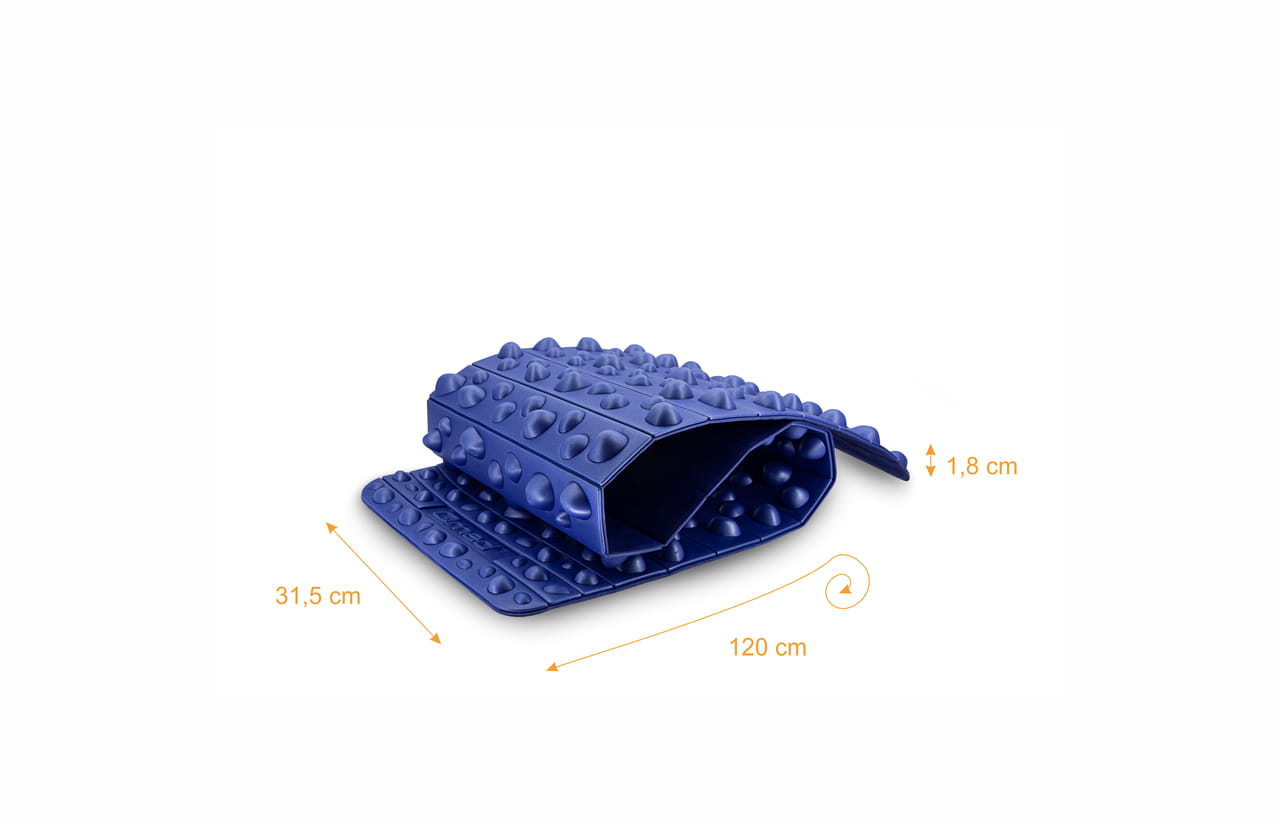Массажный складной коврик для ног Qmed Bubble Mat