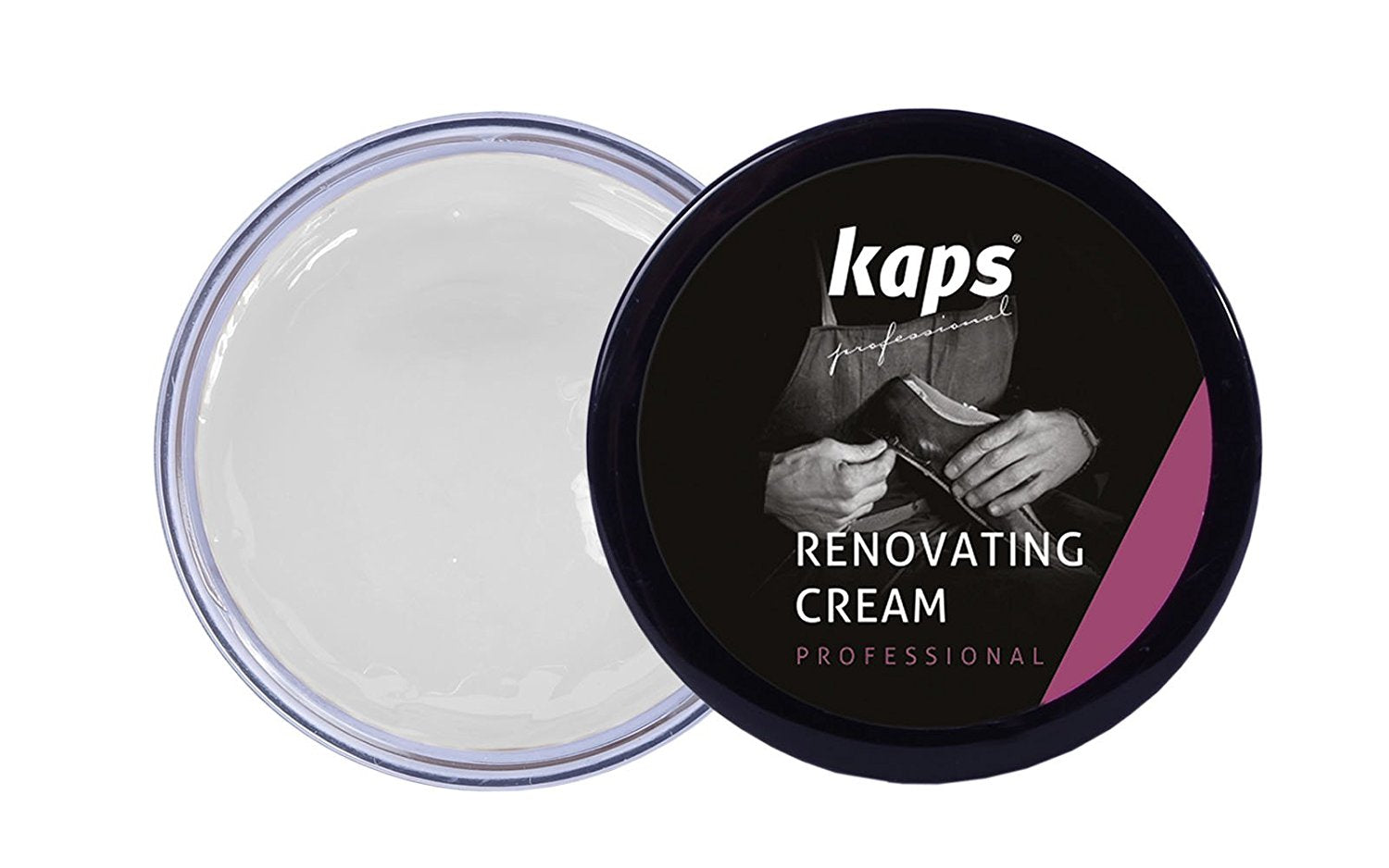 Восстанавливающий крем для обуви, жидкая кожа Kaps Renovating Cream 25 ml 