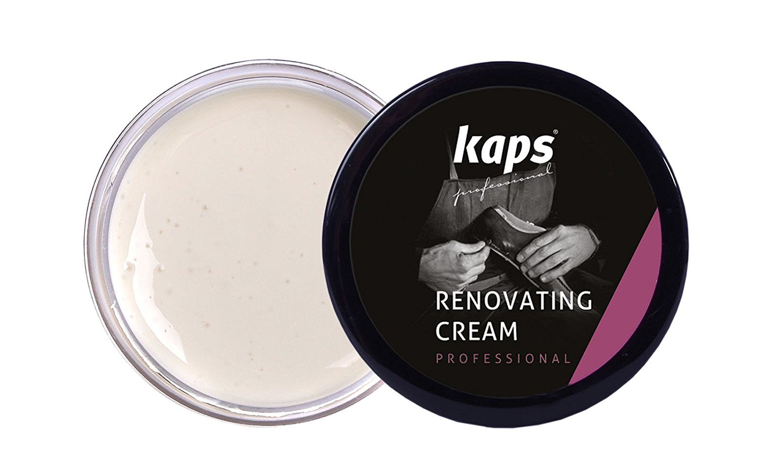 Восстанавливающий крем для обуви, жидкая кожа Kaps Renovating Cream 25 ml 