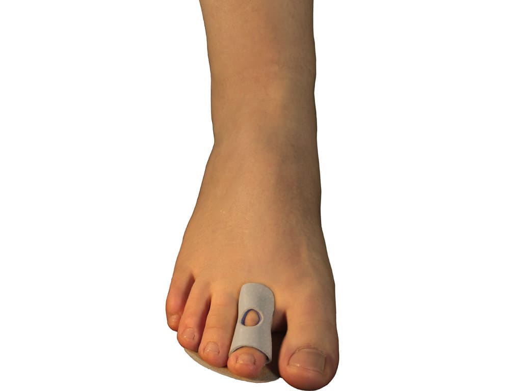 Защитный бандаж на палец с отверстием FootMate K021
